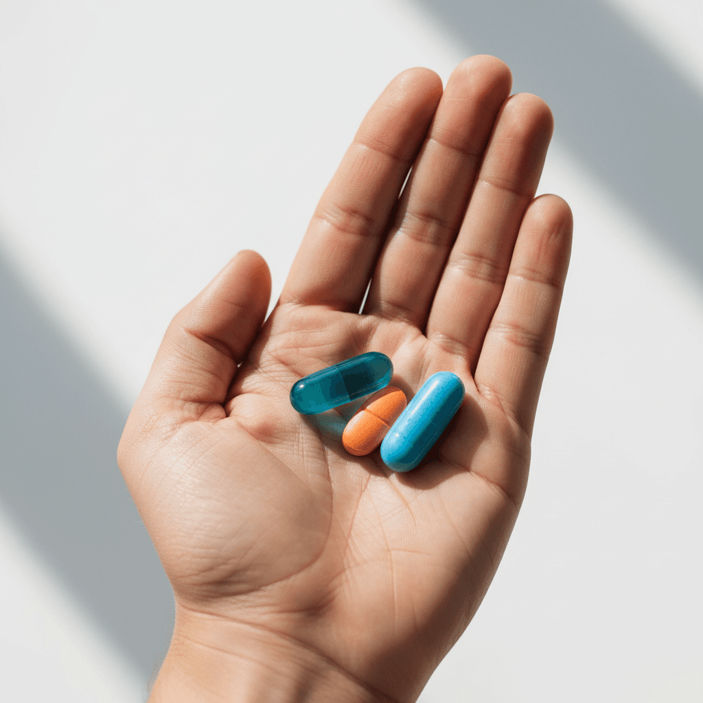 Natural vitamin supplement powder and capsules