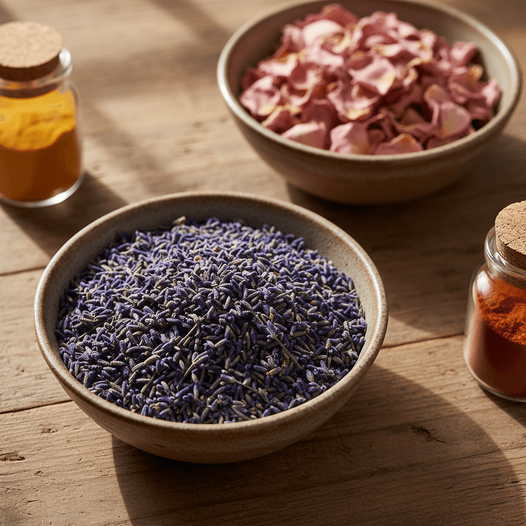 Natural digestive herbs and seeds